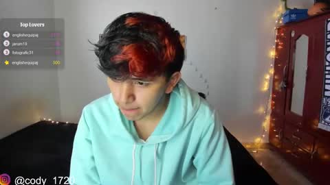 Snapshot of cody_evanss chatting on January 2025 06:38:01 PM cody online show from January 2025 06:38:01 PM