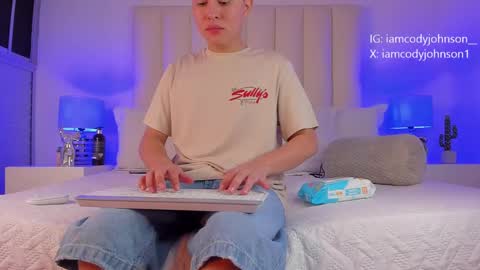 Snapshot of cody_johnsonn_ chatting on January 2025 07:40:01 PM CODY online show from January 2025 07:40:01 PM