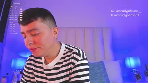 Snapshot of cody_johnsonn_ chatting on March 2025 07:15:02 PM CODY online show from March 2025 07:15:02 PM