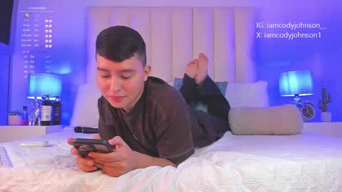 Snapshot of cody_johnsonn_ chatting on March 2025 07:47:02 PM CODY online show from March 2025 07:47:02 PM