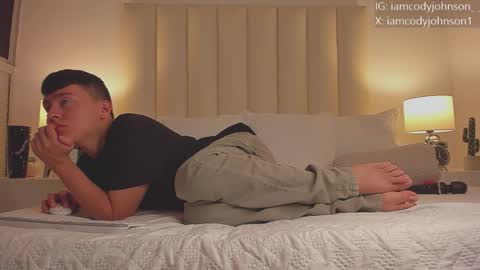 Snapshot of cody_johnsonn_ chatting on October 2025 08:20:01 PM CODY online show from October 2025 08:20:01 PM