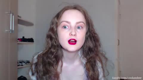 Snapshot of coolamber chatting on March 2025 01:52:02 AM Amber online show from March 2025 01:52:02 AM