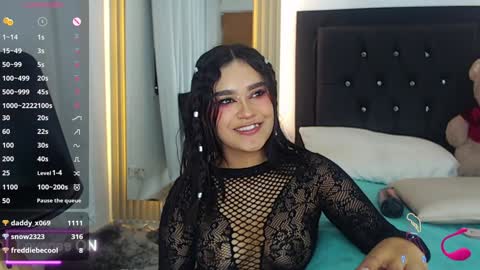 Coraline connected from 10 pm to 6 am Colombia time online show from December 2024 03:50:02 PM