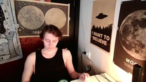 Snapshot of cosmonudes chatting on January 2025 12:16:02 PM Barry online show from January 2025 12:16:02 PM