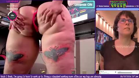 Snapshot of creepycrawlyqueen chatting on June 2026 11:57:01 PM Amethyst online show from June 2026 11:57:01 PM