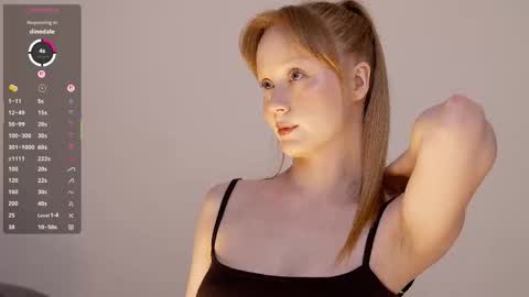 Snapshot of cute_shine chatting on February 2026 08:23:02 AM Hey im Kristina Thank you for your support online show from February 2026 08:23:02 AM