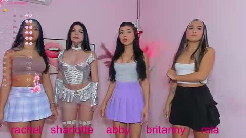 moderator JAZMIN my team is Abby RachelMia online show from February 2025 01:19:01 AM