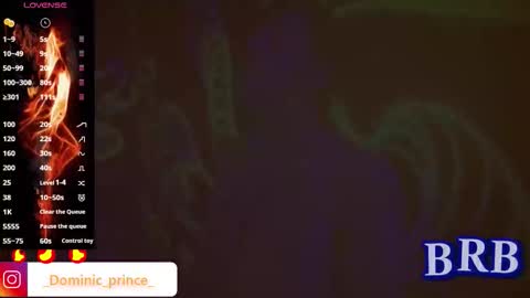 DOMINIC PRINCE   online show from October 2025 08:55:01 AM