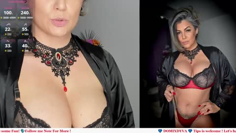 Snapshot of domixdyva chatting on October 2025 01:06:02 PM Dyva online show from October 2025 01:06:02 PM