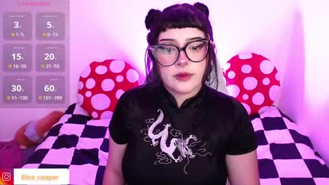 Snapshot of elicecooper chatting on November 2025 03:38:01 AM Elice Cooper new account online show from November 2025 03:38:01 AM