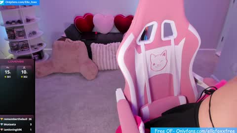 Snapshot of ella_foxx chatting on January 2025 02:15:01 AM ella_foxx online show from January 2025 02:15:01 AM