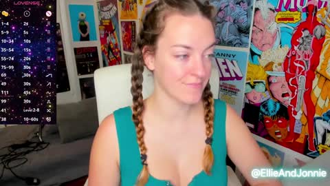 Snapshot of ellieandjonnie chatting on December 2024 12:56:02 PM Ellie Jonnie online show from December 2024 12:56:02 PM