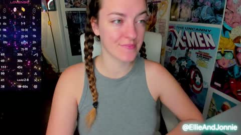Snapshot of ellieandjonnie chatting on January 2025 03:13:01 PM Ellie Jonnie online show from January 2025 03:13:01 PM