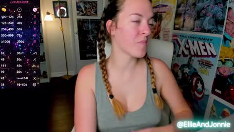 Snapshot of ellieandjonnie chatting on January 2025 05:38:01 PM Ellie Jonnie online show from January 2025 05:38:01 PM