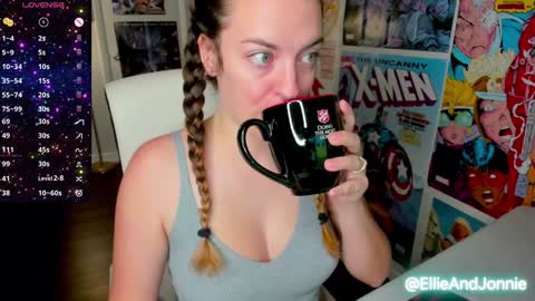 Snapshot of ellieandjonnie chatting on January 2025 12:15:02 PM Ellie Jonnie online show from January 2025 12:15:02 PM