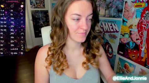 Snapshot of ellieandjonnie chatting on January 2025 11:58:02 AM Ellie Jonnie online show from January 2025 11:58:02 AM