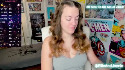 Snapshot of ellieandjonnie chatting on January 2025 12:54:02 PM Ellie Jonnie online show from January 2025 12:54:02 PM