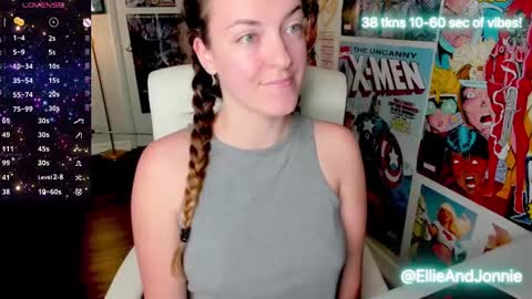 Snapshot of ellieandjonnie chatting on February 2025 06:37:01 PM Ellie Jonnie online show from February 2025 06:37:01 PM