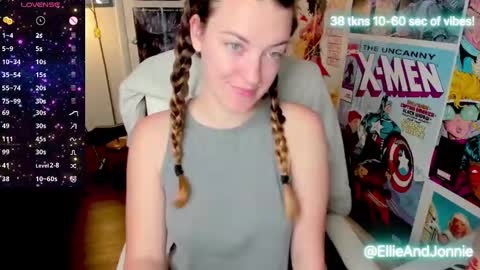 Snapshot of ellieandjonnie chatting on March 2025 01:06:02 PM Ellie Jonnie online show from March 2025 01:06:02 PM