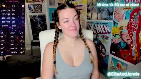 Snapshot of ellieandjonnie chatting on March 2025 01:30:02 PM Ellie Jonnie online show from March 2025 01:30:02 PM