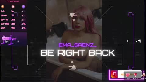 Snapshot of ema_saenz_ chatting on February 2025 07:13:02 AM Sofia online show from February 2025 07:13:02 AM