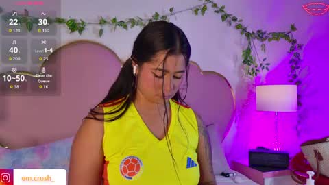 Snapshot of emmacrush chatting on June 2026 11:14:01 PM Welcome Im yosein Your love is my passion activate it with your tips and enjoy with me online show from June 2026 11:14:01 PM