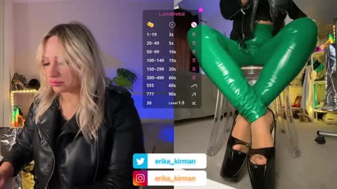 Snapshot of erika_kirman chatting on December 2024 03:58:01 PM Erika online show from December 2024 03:58:01 PM