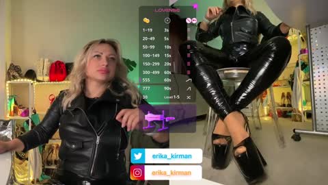 Snapshot of erika_kirman chatting on January 2025 11:45:02 AM Erika online show from January 2025 11:45:02 AM