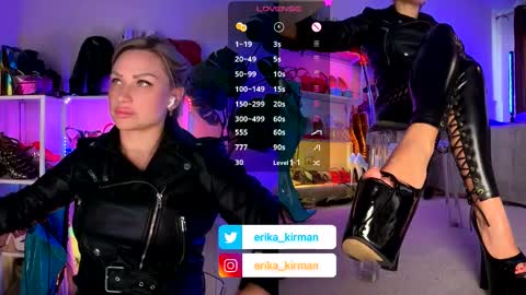 Snapshot of erika_kirman chatting on November 2025 11:54:02 AM Erika online show from November 2025 11:54:02 AM