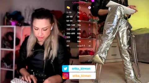 Snapshot of erika_kirman chatting on February 2026 10:53:02 AM Erika online show from February 2026 10:53:02 AM