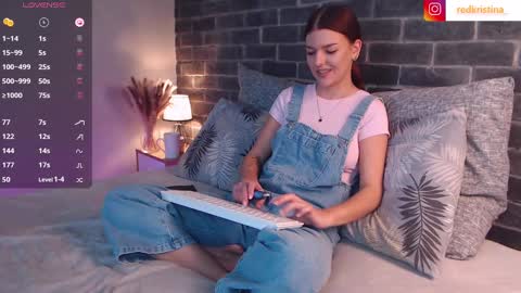 Snapshot of evamerlo chatting on February 2025 09:36:02 AM Kristina online show from February 2025 09:36:02 AM