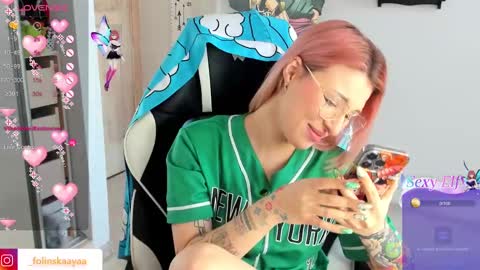 Snapshot of folinskaayaa chatting on February 2025 03:31:02 AM folinskaayaa online show from February 2025 03:31:02 AM