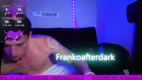 Snapshot of frankoafterdark chatting on November 2025 02:39:02 AM Franco online show from November 2025 02:39:02 AM