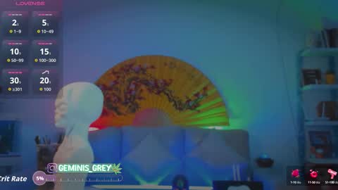 Snapshot of geminis_grey chatting on October 2025 01:33:02 AM Geminis online show from October 2025 01:33:02 AM