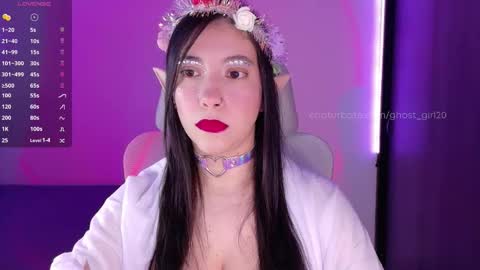 Snapshot of ghost_girl20 chatting on October 2025 02:34:01 AM Im Jenn Next stream Monday - start -5 GMT online show from October 2025 02:34:01 AM