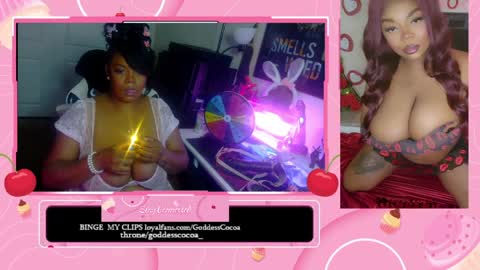 Goddess Cocoa online show from April 2026 04:46:01 AM