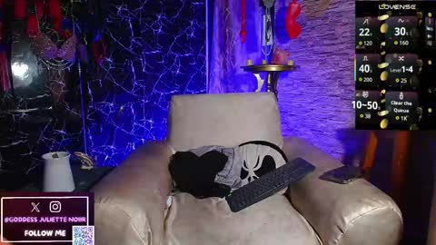 Goddes Juliette Noiir online show from June 2026 10:50:02 AM