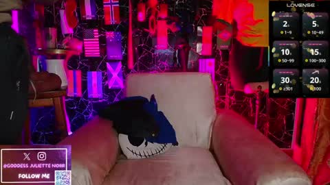 Goddes Juliette Noiir online show from June 2026 11:04:01 AM