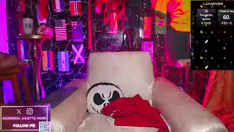 Goddes Juliette Noiir online show from July 2026 11:23:01 AM