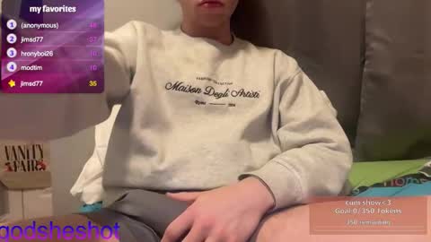 godsheshot online show from January 2026 05:45:02 AM