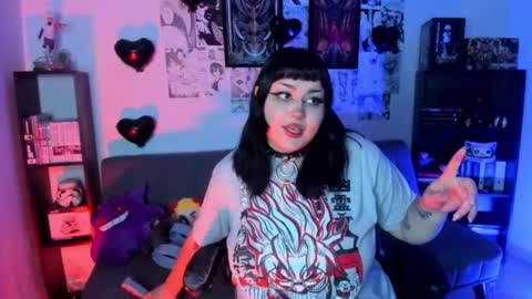 Snapshot of goth_stein chatting on February 2025 04:54:01 AM Engel Please help me to reach 50 thumbs up online show from February 2025 04:54:01 AM