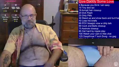 Snapshot of hairydaddybear69 chatting on October 2025 11:57:02 PM HairyDaddyBear69 online show from October 2025 11:57:02 PM
