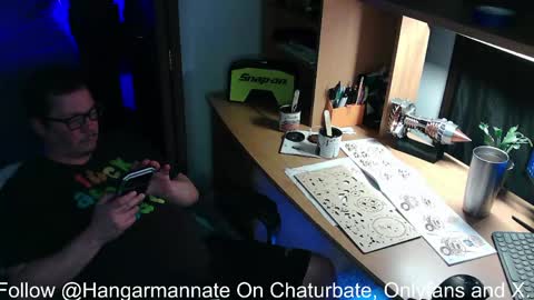 Snapshot of hangarmannate chatting on May 2026 09:09:02 PM Nate online show from May 2026 09:09:02 PM
