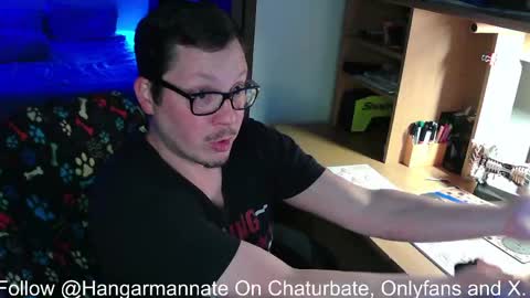 Snapshot of hangarmannate chatting on May 2026 12:18:01 AM Nate online show from May 2026 12:18:01 AM