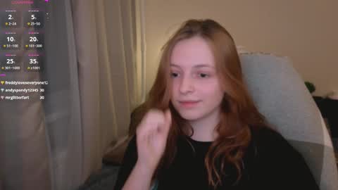 Snapshot of hanna_melon chatting on February 2025 10:54:01 PM Hanna next stream is Mo 8pm-6am by CET online show from February 2025 10:54:01 PM