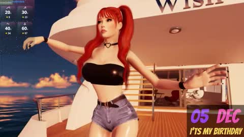 Snapshot of hannah3dx chatting on November 2025 10:42:01 PM Hannah online show from November 2025 10:42:01 PM