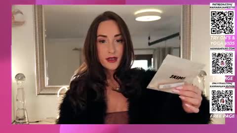 Hannah James online show from July 2026 06:14:02 PM