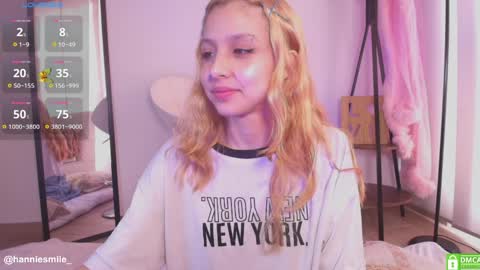 Hannie  online show from April 2026 07:44:01 PM