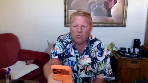 Snapshot of hardblondcouplehawaii chatting on March 2026 06:35:02 PM Steele and Cassie online show from March 2026 06:35:02 PM