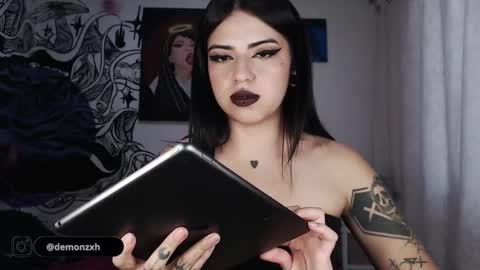 HEATHER DEMONZX   Please help me to reach 100 thumbs up online show from February 2025 11:40:02 AM